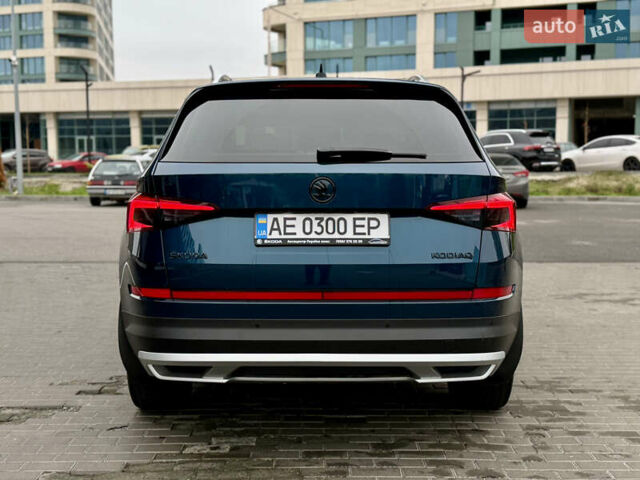 Синий Шкода Kodiaq, объемом двигателя 1.97 л и пробегом 105 тыс. км за 33999 $, фото 5 на Automoto.ua