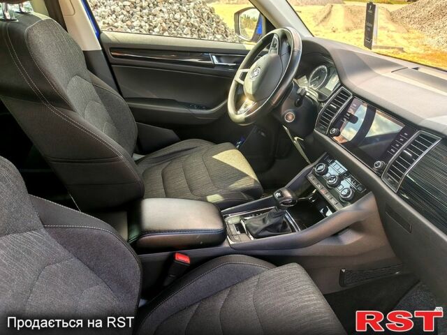 Синий Шкода Kodiaq, объемом двигателя 2 л и пробегом 277 тыс. км за 23000 $, фото 9 на Automoto.ua