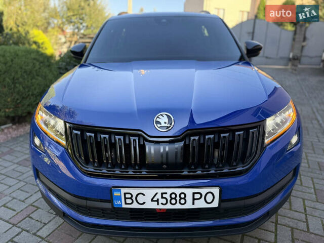 Синий Шкода Kodiaq, объемом двигателя 1.97 л и пробегом 236 тыс. км за 23950 $, фото 7 на Automoto.ua