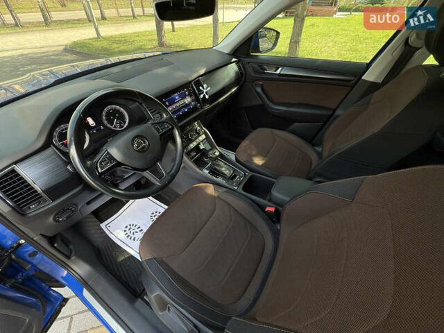 Синій Шкода Kodiaq, об'ємом двигуна 1.97 л та пробігом 231 тис. км за 26499 $, фото 47 на Automoto.ua