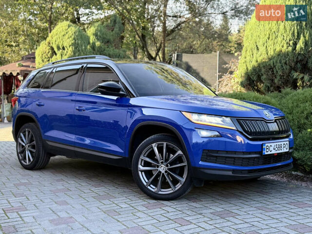 Синий Шкода Kodiaq, объемом двигателя 1.97 л и пробегом 236 тыс. км за 23950 $, фото 5 на Automoto.ua