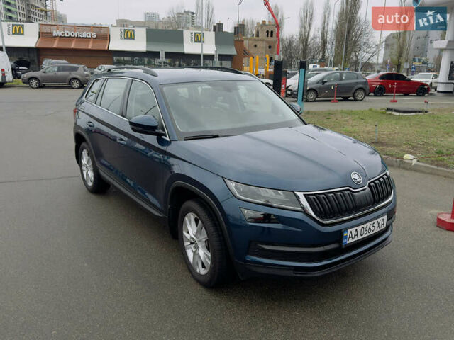 Синий Шкода Kodiaq, объемом двигателя 1.98 л и пробегом 32 тыс. км за 28800 $, фото 3 на Automoto.ua