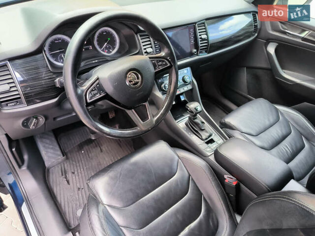Синій Шкода Kodiaq, об'ємом двигуна 1.97 л та пробігом 242 тис. км за 27100 $, фото 11 на Automoto.ua