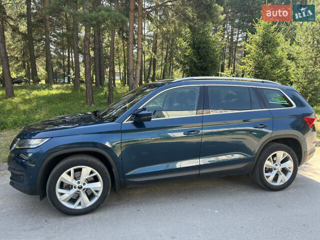 Синий Шкода Kodiaq, объемом двигателя 1.97 л и пробегом 159 тыс. км за 30500 $, фото 2 на Automoto.ua