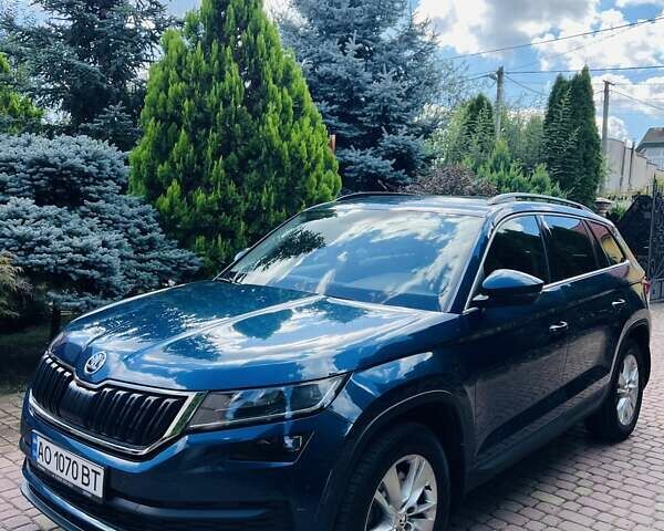Синий Шкода Kodiaq, объемом двигателя 1.98 л и пробегом 130 тыс. км за 25000 $, фото 6 на Automoto.ua