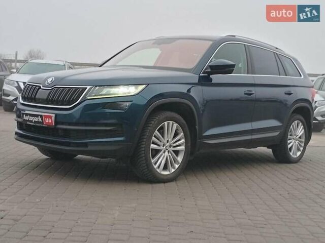Синий Шкода Kodiaq, объемом двигателя 2 л и пробегом 207 тыс. км за 28690 $, фото 8 на Automoto.ua
