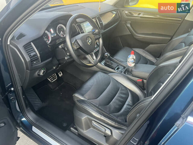 Синий Шкода Kodiaq, объемом двигателя 1.97 л и пробегом 159 тыс. км за 30500 $, фото 16 на Automoto.ua