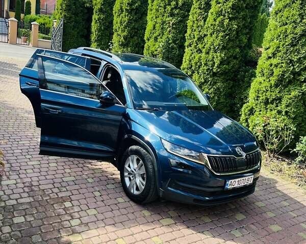 Синий Шкода Kodiaq, объемом двигателя 1.98 л и пробегом 130 тыс. км за 25000 $, фото 1 на Automoto.ua