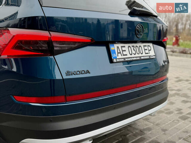 Синий Шкода Kodiaq, объемом двигателя 1.97 л и пробегом 105 тыс. км за 33999 $, фото 8 на Automoto.ua