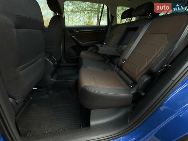 Синий Шкода Kodiaq, объемом двигателя 1.97 л и пробегом 236 тыс. км за 23950 $, фото 62 на Automoto.ua