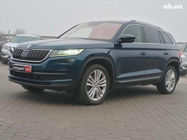 Синій Шкода Kodiaq, об'ємом двигуна 2 л та пробігом 207 тис. км за 28690 $, фото 8 на Automoto.ua