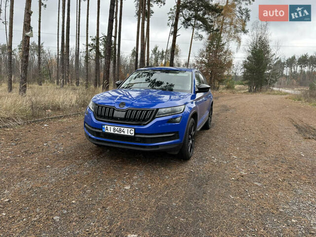 Синий Шкода Kodiaq, объемом двигателя 1.97 л и пробегом 187 тыс. км за 27999 $, фото 5 на Automoto.ua