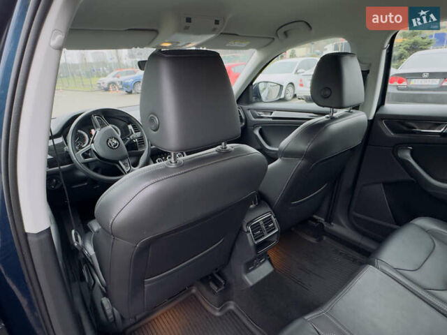 Синий Шкода Kodiaq, объемом двигателя 1.98 л и пробегом 32 тыс. км за 28800 $, фото 25 на Automoto.ua