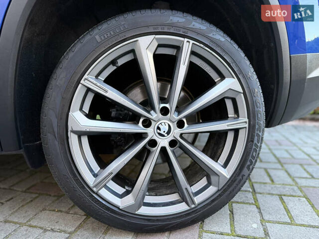Синий Шкода Kodiaq, объемом двигателя 1.97 л и пробегом 236 тыс. км за 23950 $, фото 19 на Automoto.ua