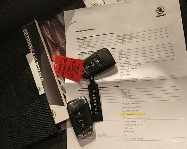 Синий Шкода Kodiaq, объемом двигателя 1.97 л и пробегом 277 тыс. км за 23000 $, фото 90 на Automoto.ua
