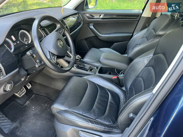 Синий Шкода Kodiaq, объемом двигателя 1.97 л и пробегом 159 тыс. км за 30500 $, фото 20 на Automoto.ua