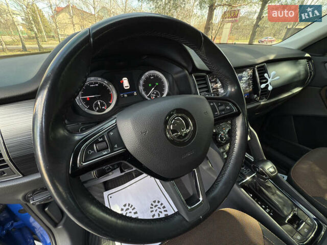 Синій Шкода Kodiaq, об'ємом двигуна 1.97 л та пробігом 231 тис. км за 24950 $, фото 35 на Automoto.ua