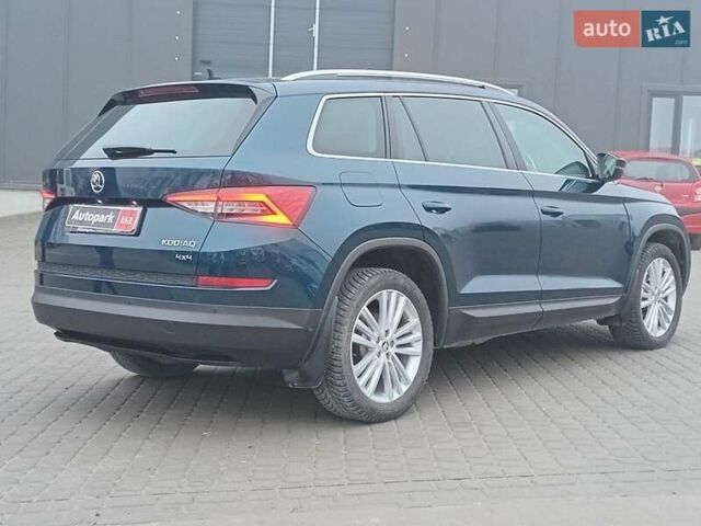 Синий Шкода Kodiaq, объемом двигателя 2 л и пробегом 207 тыс. км за 28690 $, фото 4 на Automoto.ua