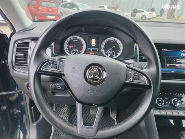 Синій Шкода Kodiaq, об'ємом двигуна 2 л та пробігом 207 тис. км за 28690 $, фото 14 на Automoto.ua