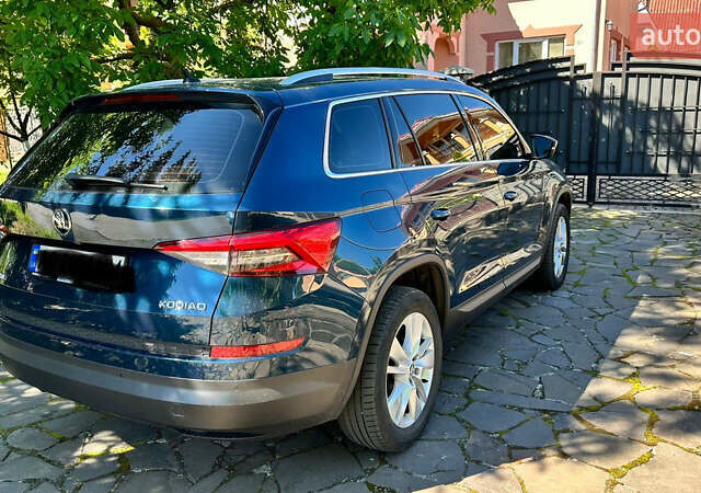 Синий Шкода Kodiaq, объемом двигателя 1.97 л и пробегом 290 тыс. км за 25000 $, фото 14 на Automoto.ua