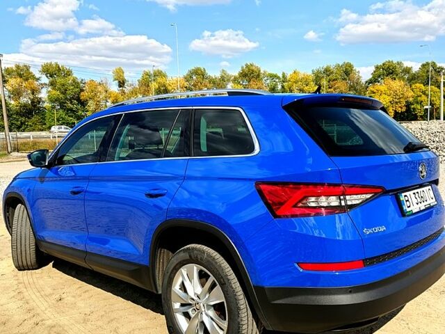Синий Шкода Kodiaq, объемом двигателя 2 л и пробегом 277 тыс. км за 23000 $, фото 4 на Automoto.ua
