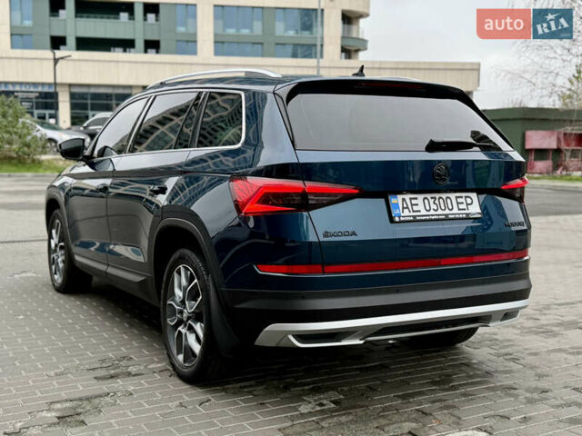 Синий Шкода Kodiaq, объемом двигателя 1.97 л и пробегом 105 тыс. км за 33999 $, фото 6 на Automoto.ua
