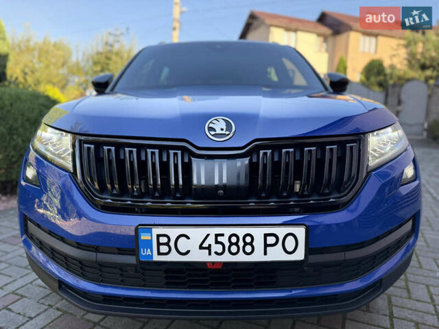 Синий Шкода Kodiaq, объемом двигателя 1.97 л и пробегом 236 тыс. км за 23950 $, фото 6 на Automoto.ua