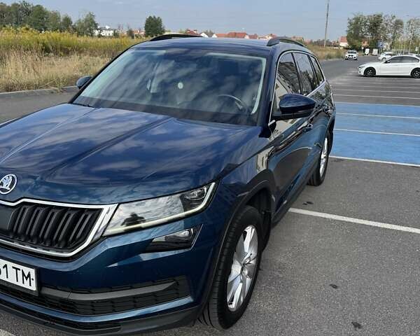 Синий Шкода Kodiaq, объемом двигателя 1.98 л и пробегом 206 тыс. км за 21900 $, фото 2 на Automoto.ua
