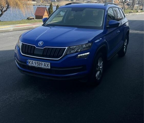 Синий Шкода Kodiaq, объемом двигателя 2 л и пробегом 123 тыс. км за 22399 $, фото 19 на Automoto.ua