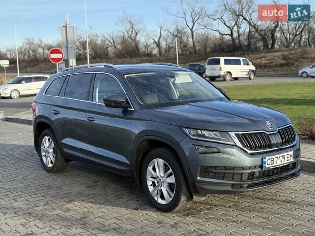 Синий Шкода Kodiaq, объемом двигателя 2 л и пробегом 167 тыс. км за 25400 $, фото 7 на Automoto.ua