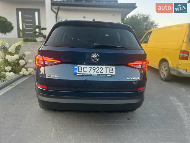 Синий Шкода Kodiaq, объемом двигателя 1.97 л и пробегом 159 тыс. км за 30500 $, фото 13 на Automoto.ua