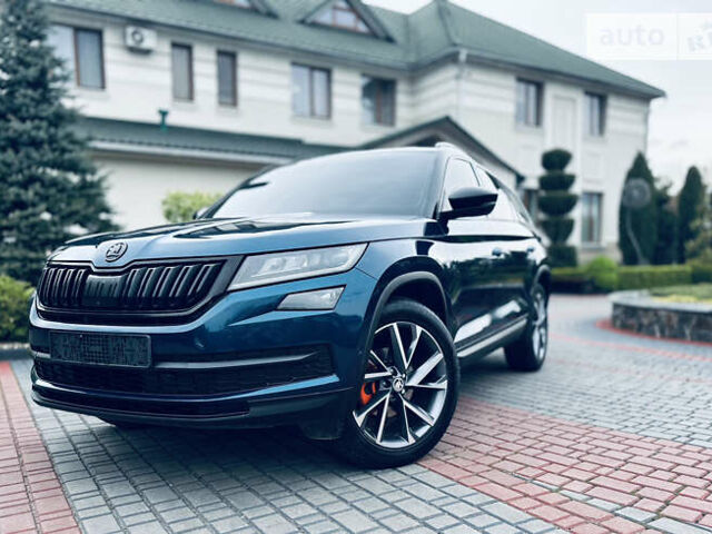 Синий Шкода Kodiaq, объемом двигателя 1.97 л и пробегом 233 тыс. км за 27490 $, фото 30 на Automoto.ua