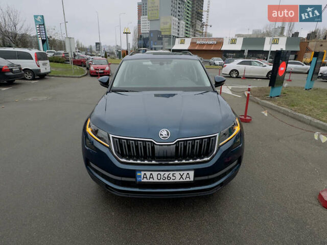 Синий Шкода Kodiaq, объемом двигателя 1.98 л и пробегом 32 тыс. км за 28800 $, фото 13 на Automoto.ua