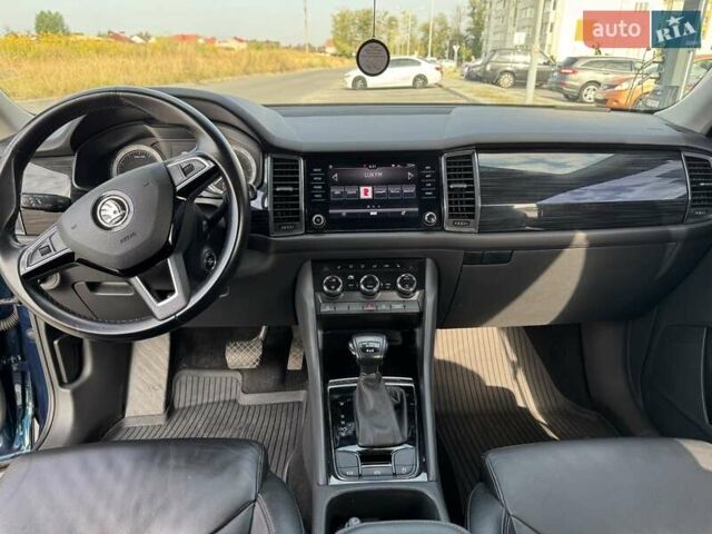 Синий Шкода Kodiaq, объемом двигателя 1.98 л и пробегом 206 тыс. км за 21900 $, фото 14 на Automoto.ua