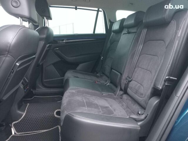 Синій Шкода Kodiaq, об'ємом двигуна 2 л та пробігом 207 тис. км за 28690 $, фото 19 на Automoto.ua