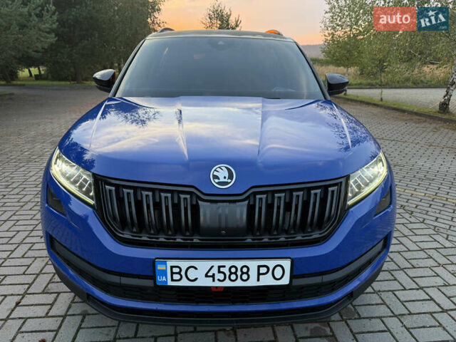 Синій Шкода Kodiaq, об'ємом двигуна 1.97 л та пробігом 231 тис. км за 26499 $, фото 3 на Automoto.ua