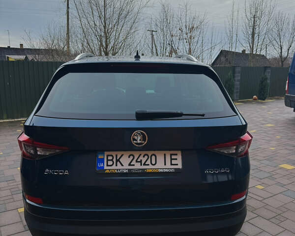 Синій Шкода Kodiaq, об'ємом двигуна 1.97 л та пробігом 233 тис. км за 26900 $, фото 6 на Automoto.ua