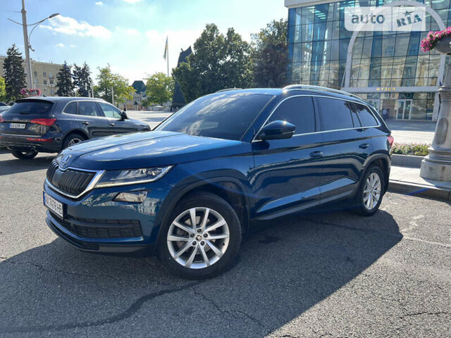 Синий Шкода Kodiaq, объемом двигателя 2 л и пробегом 115 тыс. км за 28700 $, фото 3 на Automoto.ua