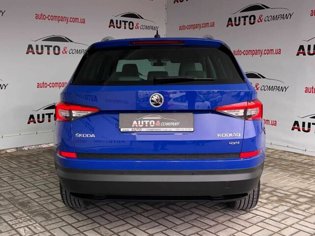 Синий Шкода Kodiaq, объемом двигателя 2 л и пробегом 173 тыс. км за 29950 $, фото 3 на Automoto.ua
