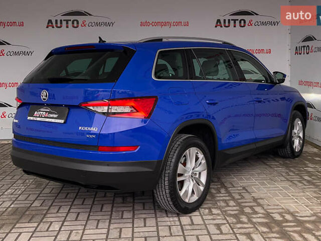 Синий Шкода Kodiaq, объемом двигателя 1.97 л и пробегом 173 тыс. км за 29950 $, фото 2 на Automoto.ua