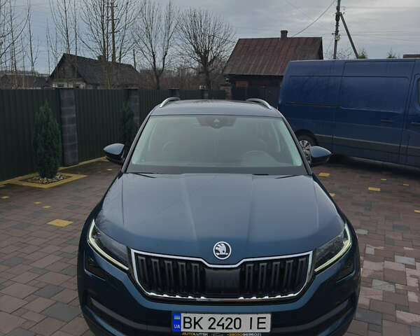 Синій Шкода Kodiaq, об'ємом двигуна 1.97 л та пробігом 233 тис. км за 26900 $, фото 1 на Automoto.ua