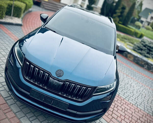 Синий Шкода Kodiaq, объемом двигателя 1.97 л и пробегом 233 тыс. км за 27490 $, фото 4 на Automoto.ua