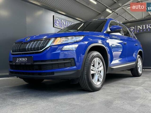 Шкода Kodiaq 2018 у Києві на Automoto.ua Синій Шкода Kodiaq, об'ємом двигуна 2 л та пробігом 200 тис. км за 23700 $, фото 4 на Automoto.ua