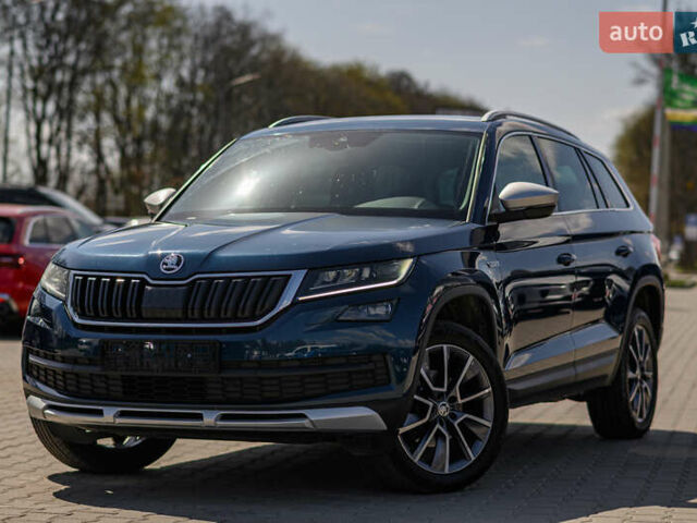 Синій Шкода Kodiaq, об'ємом двигуна 2 л та пробігом 204 тис. км за 28900 $, фото 7 на Automoto.ua
