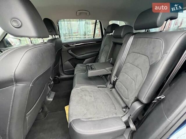 Синій Шкода Kodiaq, об'ємом двигуна 1.98 л та пробігом 92 тис. км за 25485 $, фото 15 на Automoto.ua