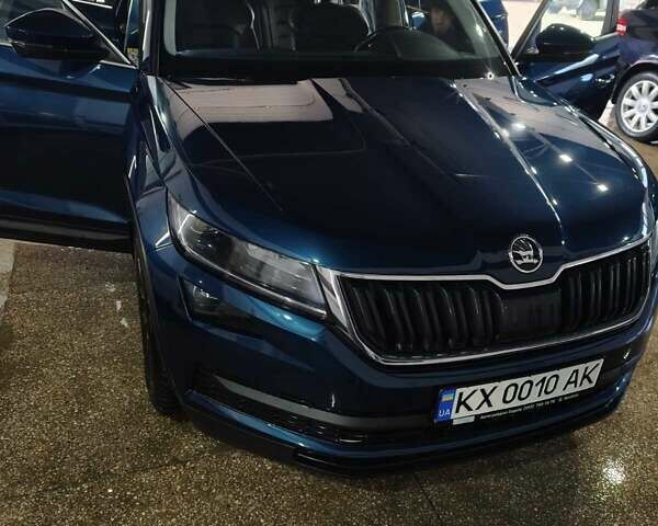 Синий Шкода Kodiaq, объемом двигателя 1.98 л и пробегом 105 тыс. км за 27500 $, фото 19 на Automoto.ua