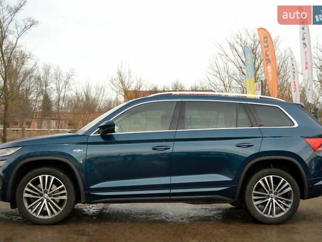Синий Шкода Kodiaq, объемом двигателя 2 л и пробегом 164 тыс. км за 34455 $, фото 13 на Automoto.ua