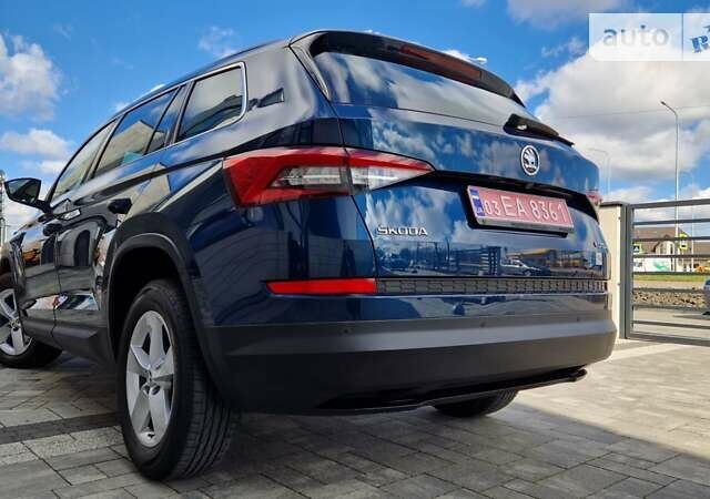 Синий Шкода Kodiaq, объемом двигателя 2 л и пробегом 194 тыс. км за 24400 $, фото 22 на Automoto.ua