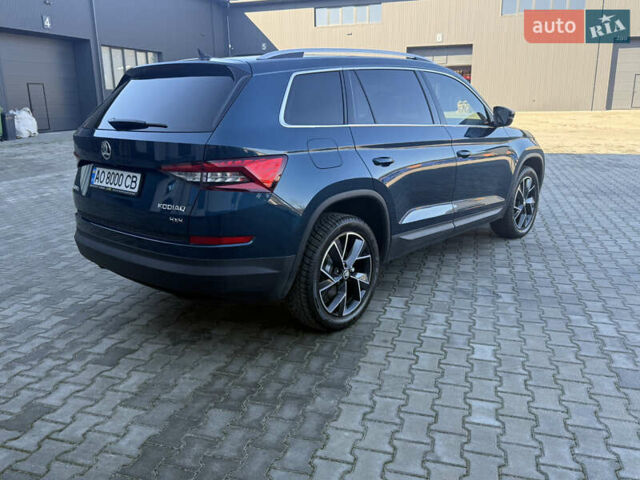 Синій Шкода Kodiaq, об'ємом двигуна 2 л та пробігом 49 тис. км за 33490 $, фото 7 на Automoto.ua