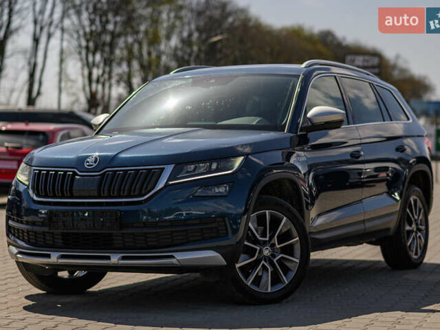 Синій Шкода Kodiaq, об'ємом двигуна 2 л та пробігом 204 тис. км за 28900 $, фото 8 на Automoto.ua